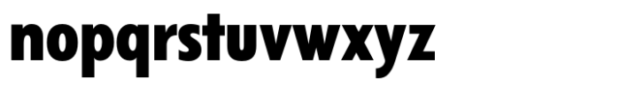 Departura Black Font LOWERCASE