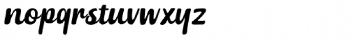 Dephion Italic Font LOWERCASE