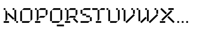 Depicto Mosaic SVG Font UPPERCASE