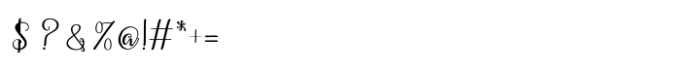 Depita Script Font OTHER CHARS