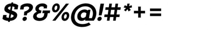 Deposit Pro Extra Bold Italic Font OTHER CHARS