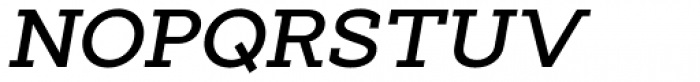 Deposit Pro Semi Bold Italic Font UPPERCASE