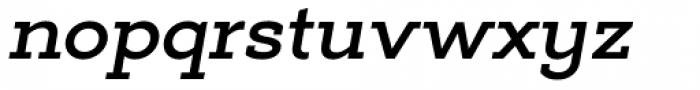 Deposit Pro Semi Bold Italic Font LOWERCASE