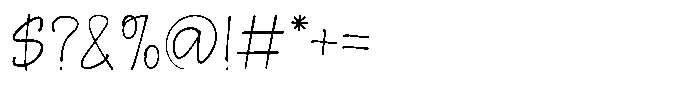 Deprona Font OTHER CHARS