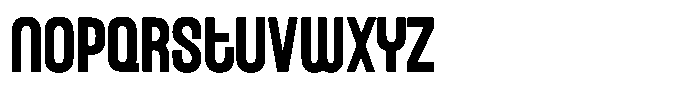 Derag Font LOWERCASE