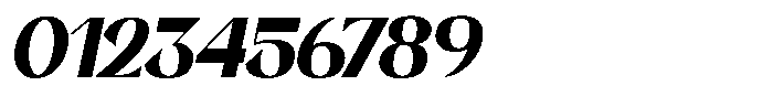 Derenis Italic Font OTHER CHARS