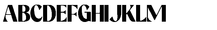 Derenis Regular Font UPPERCASE