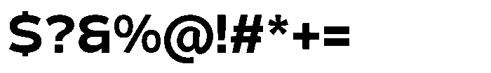 Derusans Bold Font OTHER CHARS