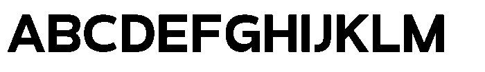 Derusans Bold Font UPPERCASE