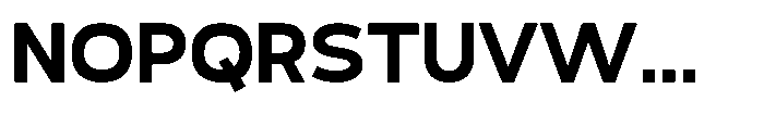 Derusans Bold Font UPPERCASE