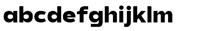 Derusans Extra Bold FONT