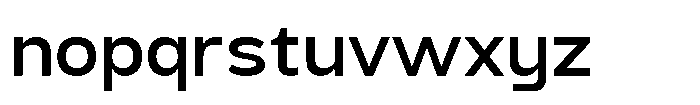 Derusans Medium Font LOWERCASE