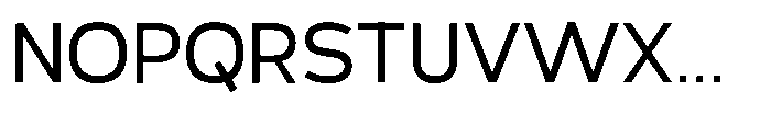 Derusans Regular Font UPPERCASE