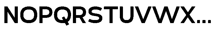Derusans Semi Bold Font UPPERCASE