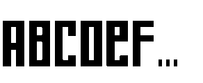 Design Spirit Bold Regular Font UPPERCASE