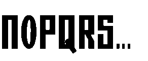 Design Spirit Bold Regular Font UPPERCASE