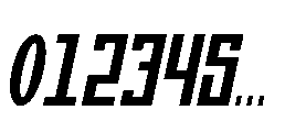 Design Spirit Slant Regular Font OTHER CHARS