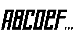 Design Spirit Slant Regular FONT