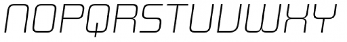 Design System B 100 Italic Font UPPERCASE