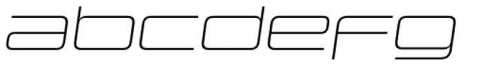 Design System D 100 Italic Font LOWERCASE