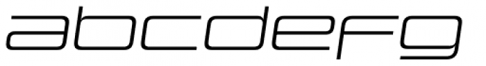 Design System D 300 Italic Font LOWERCASE