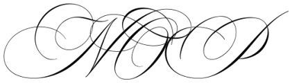 Desirable Calligraphy Regular Font UPPERCASE