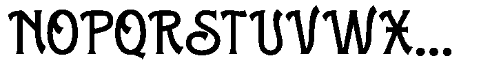 Desire Heaven Regular Font UPPERCASE