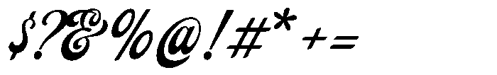 Desire Heaven Script Font OTHER CHARS