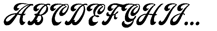 Desire Heaven Script Font UPPERCASE