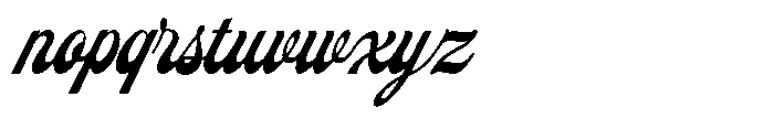 Desire Heaven Script Font LOWERCASE
