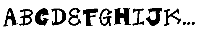 Desire Press Regular Font UPPERCASE