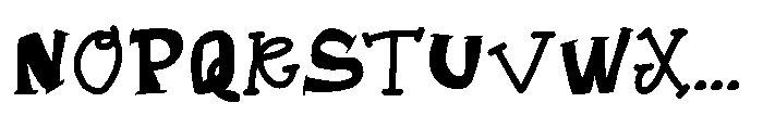 Desire Press Regular Font UPPERCASE