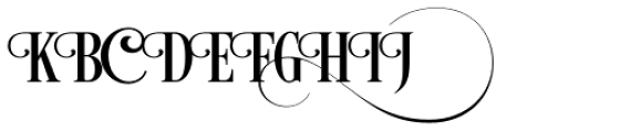 Desire Uppercase 3 Font OTHER CHARS