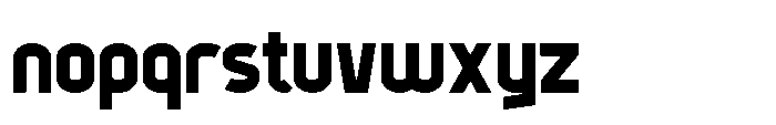 Desmarque Bold Font LOWERCASE