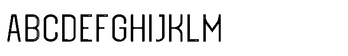 Desmarque Light Inline Font UPPERCASE