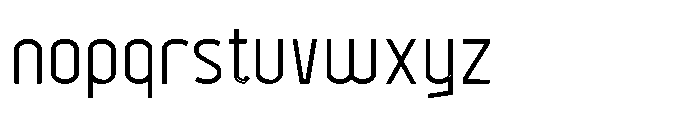 Desmarque Light Inline Font LOWERCASE