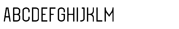 Desmarque Light Font UPPERCASE