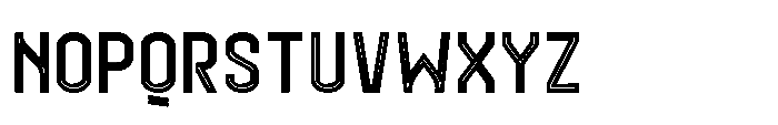 Desmarque Regular-Inline Font UPPERCASE