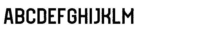 Desmarque Rough Font UPPERCASE