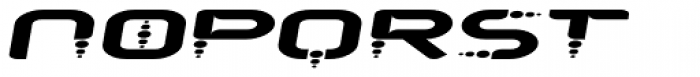 Despair 2003 Wider Italic Font LOWERCASE