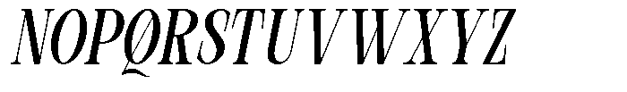 Desqire Italic Font UPPERCASE