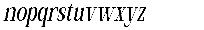 Desqire Italic Font LOWERCASE