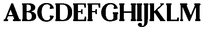 Desrige Font UPPERCASE