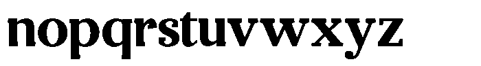 Desrige Font LOWERCASE