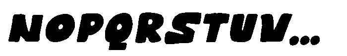 Dessert Better Italic Font UPPERCASE