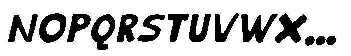 Dessert Better Italic Font LOWERCASE