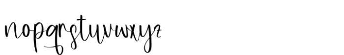 Destiny Bestie Font LOWERCASE