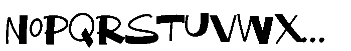 Destraya Font LOWERCASE