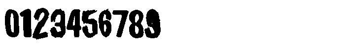 Destroy Yourself Font OTHER CHARS