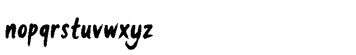 Detrios Literno Font LOWERCASE